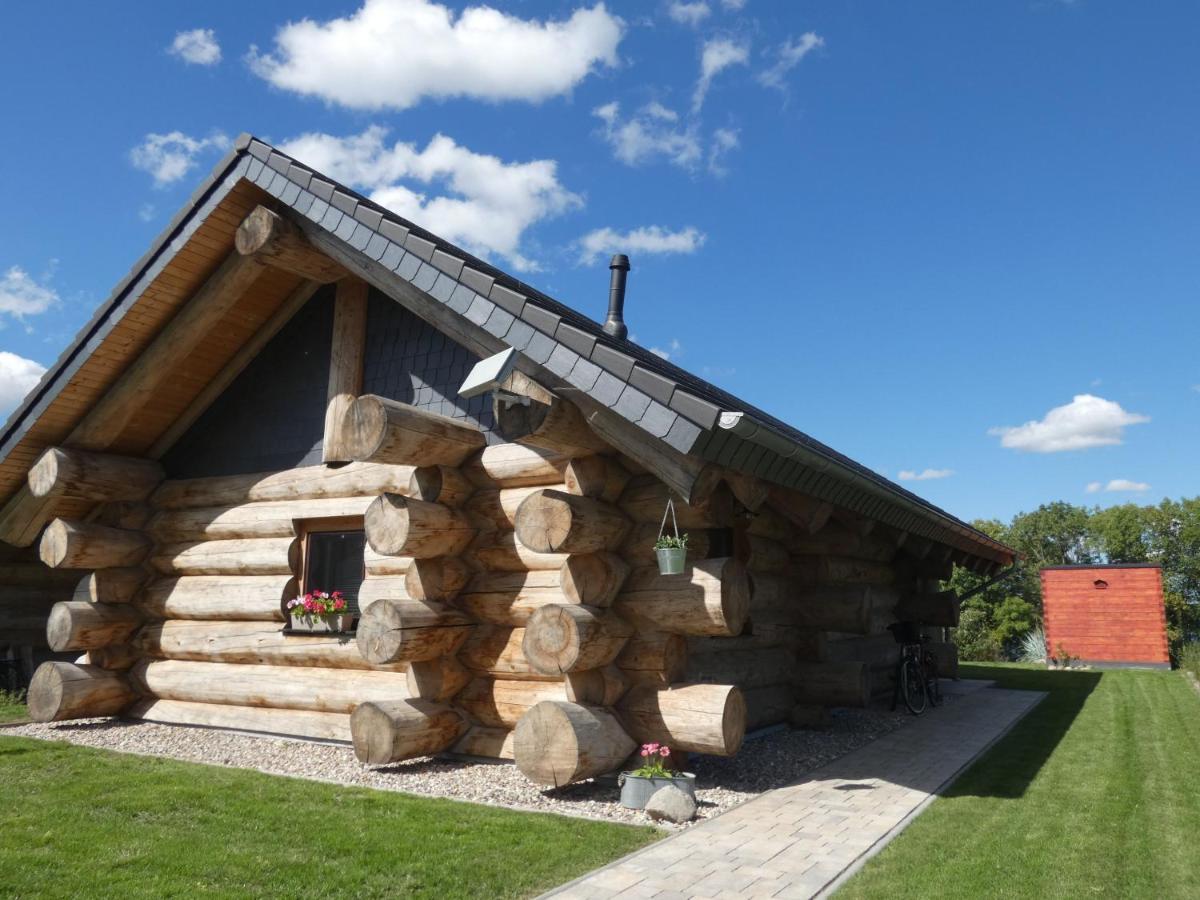 Naturstammhaus Tollensesee Groß Nemerow Zewnętrze zdjęcie