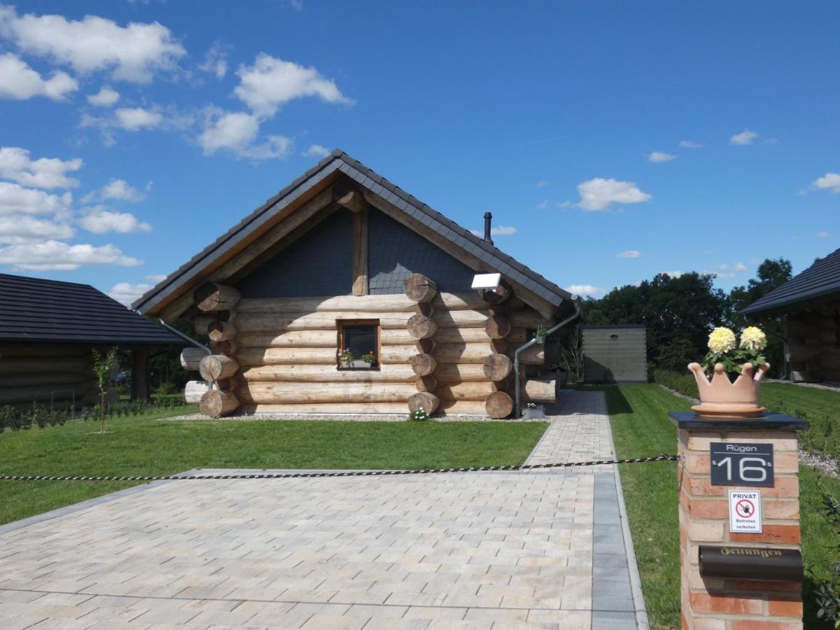 Naturstammhaus Tollensesee Groß Nemerow Zewnętrze zdjęcie